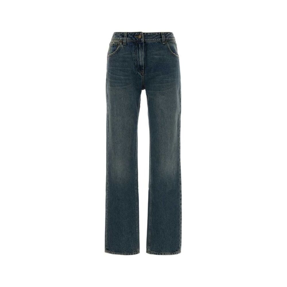 Magda Butrym Women Aw26 Denim 01 Pants Blue